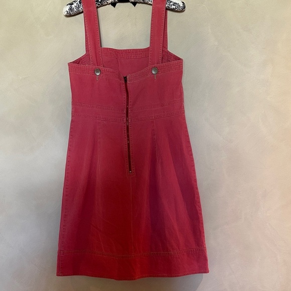 Peruvian Connection Salmon Color Cotton Dress size 8 - Picture 3 of 4